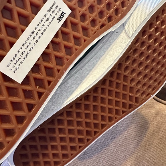 Vans metallic suede duck, green women shoes - Picture 3 of 5